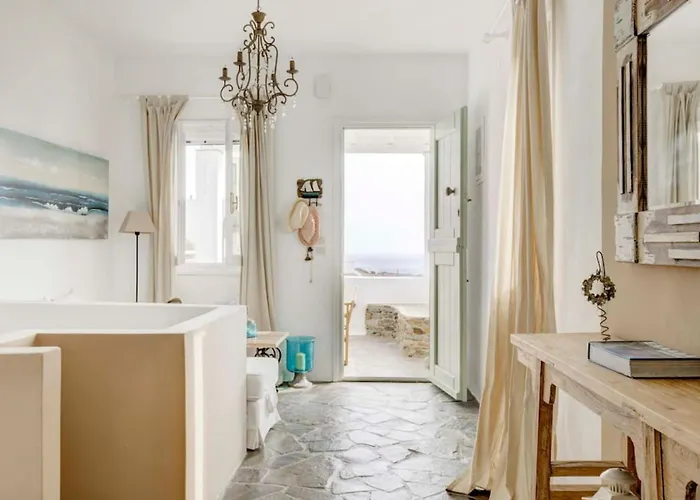 Ballos For 4 In Exomvourgo 別荘 *